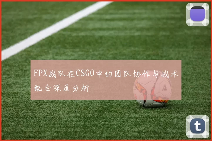 FPX战队在CSGO中的团队协作与战术配合深度分析