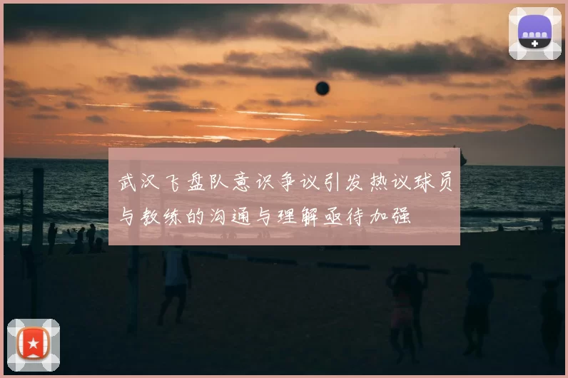 武汉飞盘队意识争议引发热议球员与教练的沟通与理解亟待加强
