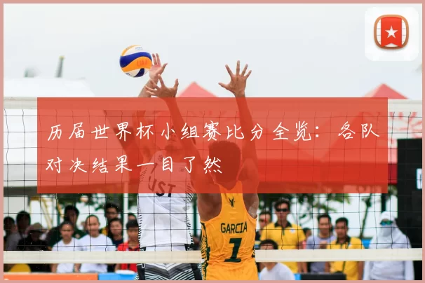 历届世界杯小组赛比分全览:各队对决结果一目了然