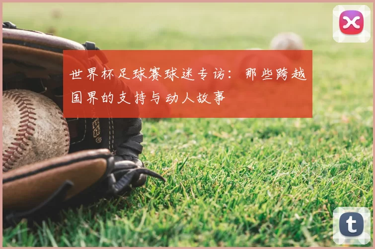 世界杯足球赛球迷专访：那些跨越国界的支持与动人故事