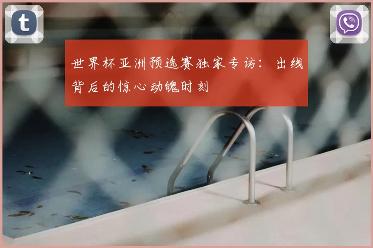 世界杯亚洲预选赛独家专访:出线背后的惊心动魄时刻