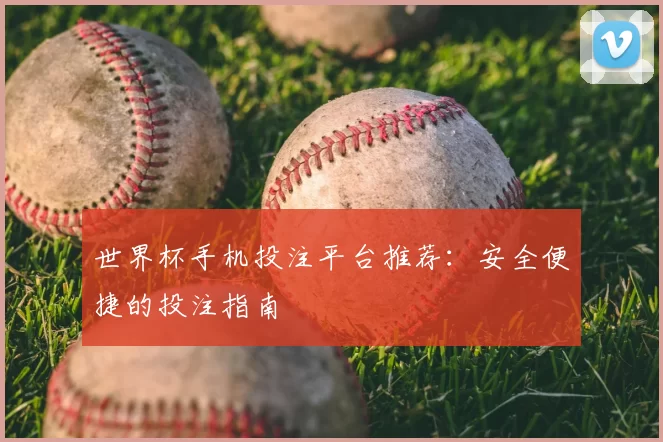 世界杯手机投注平台推荐：安全便捷的投注指南